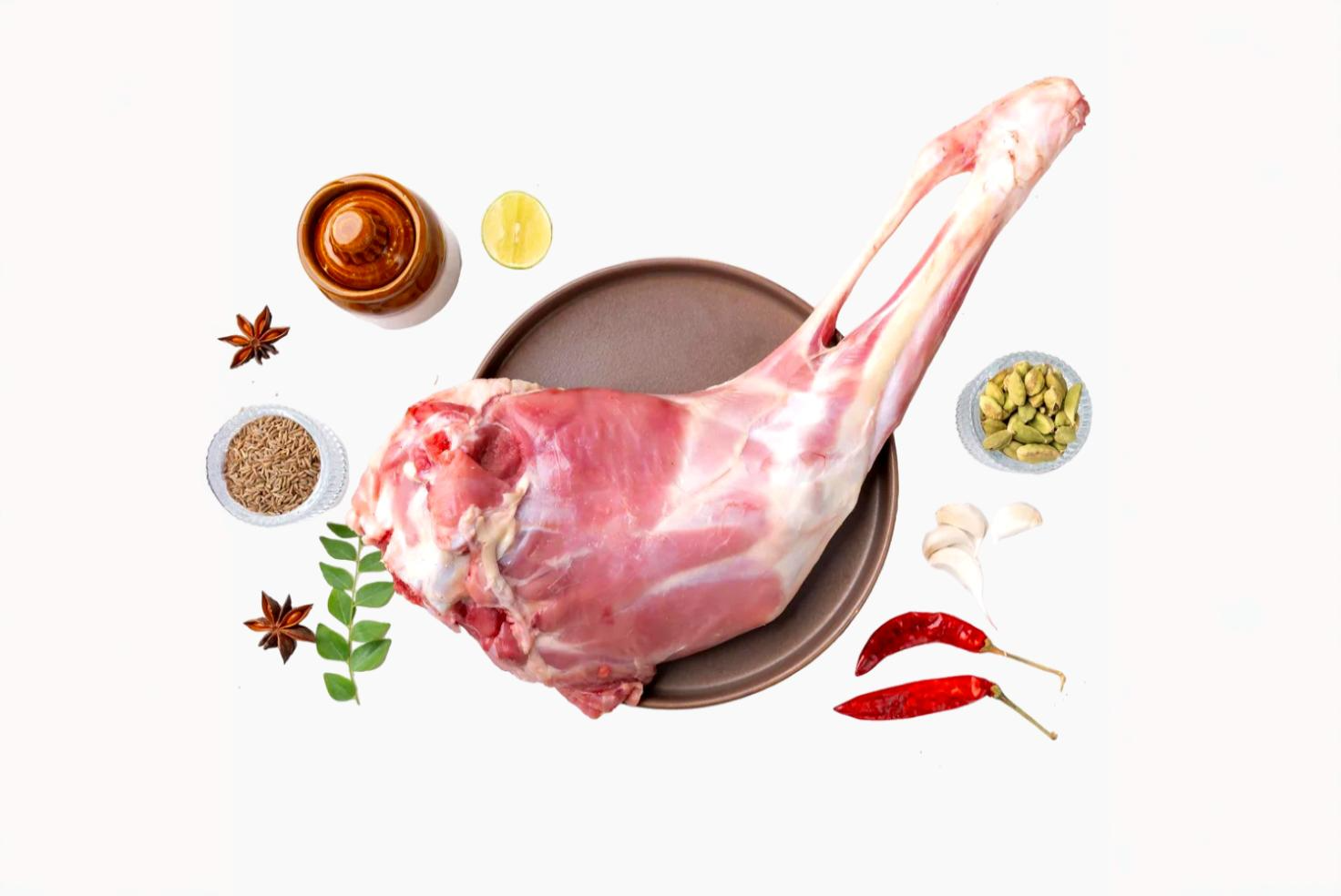 MUTTON BACK LEG BIRIYANI CUT